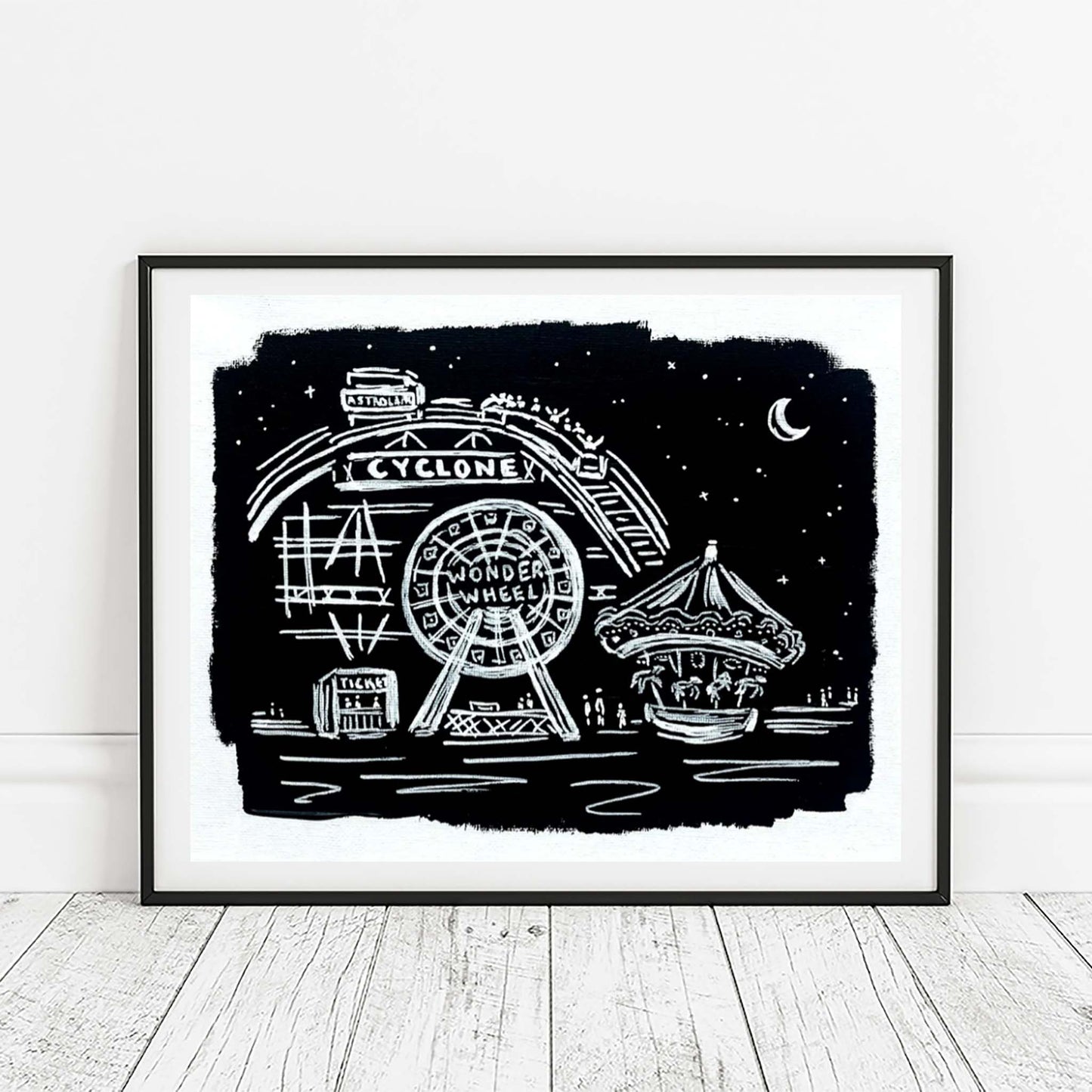 Coney Island NYC Print