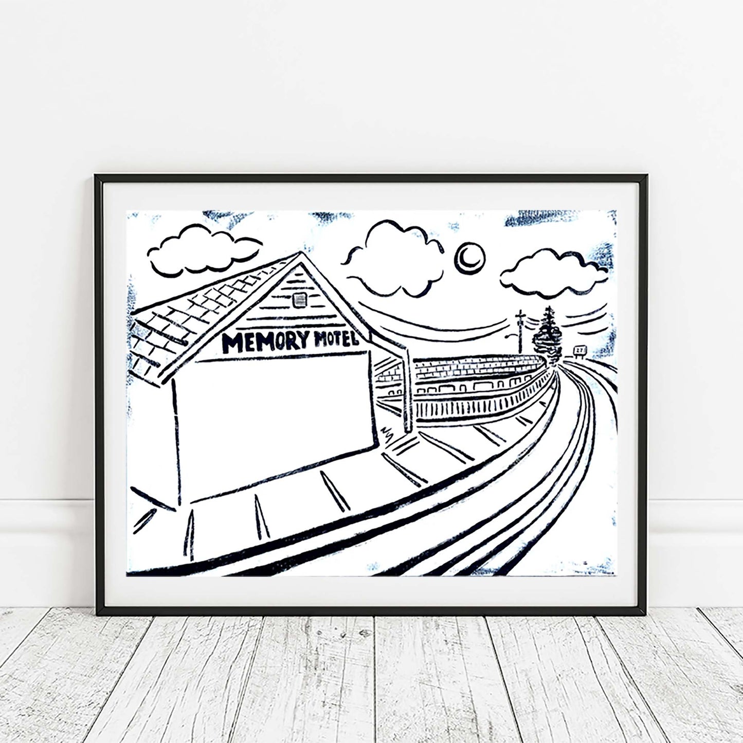 Memory Motel Montauk Print