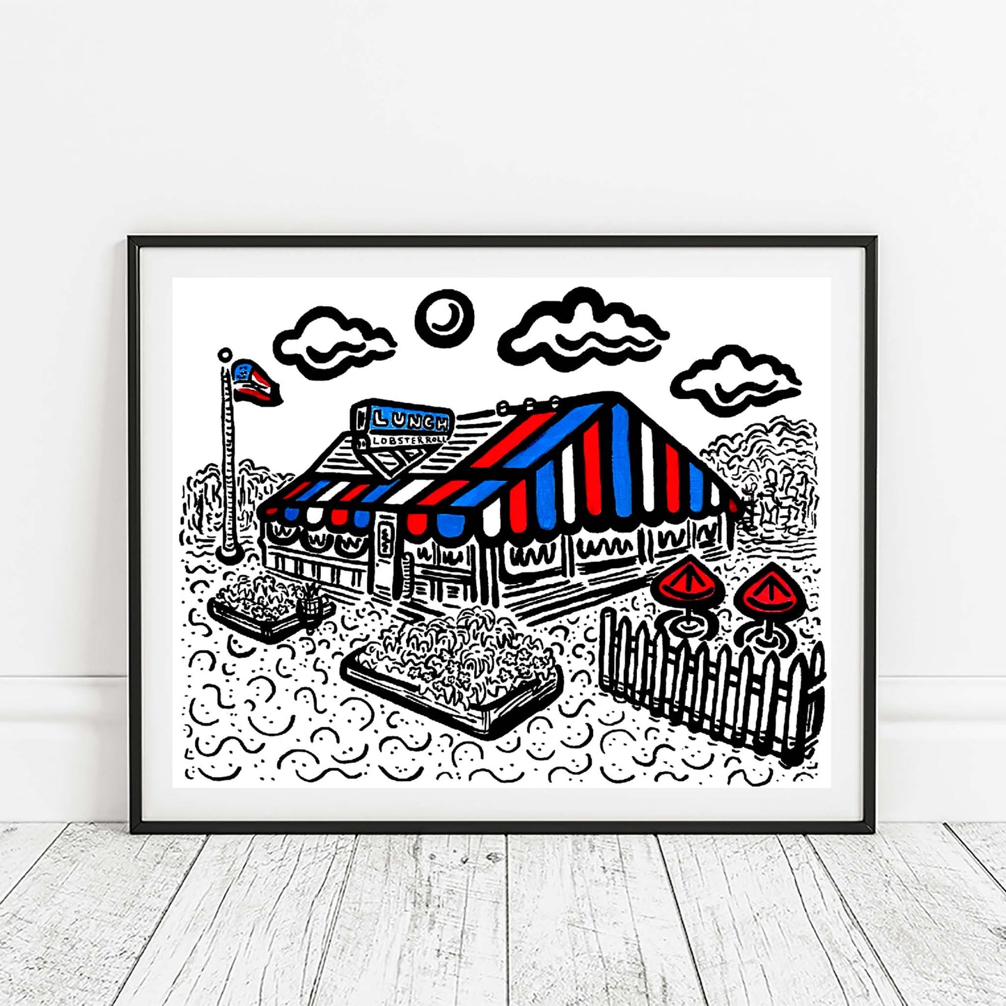 Lobster Roll "Lunch" Print