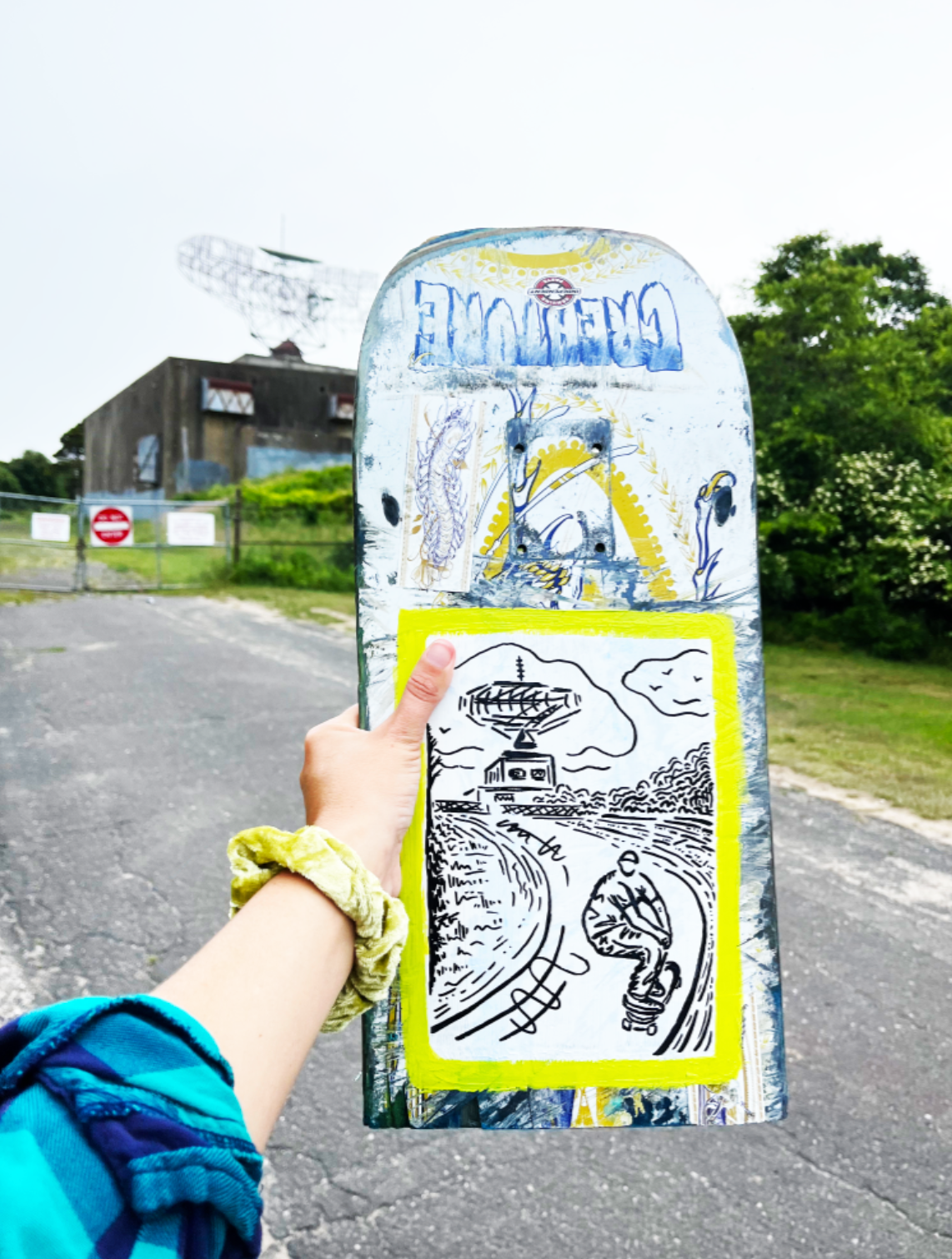 Montauk Radar Creature Skate Deck