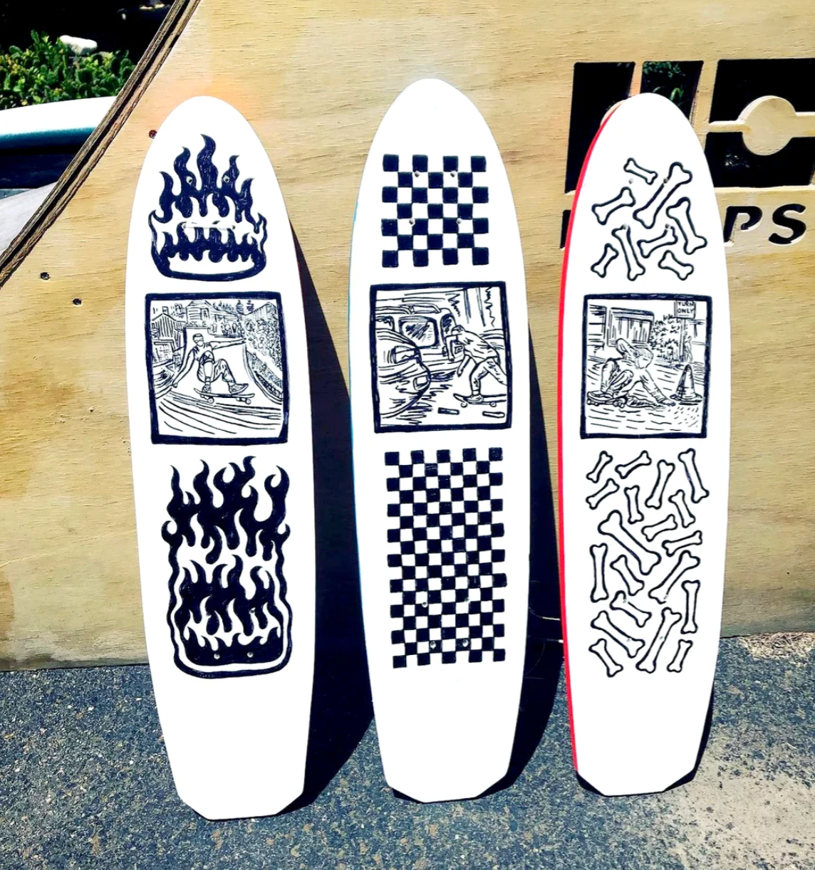Legends Vintage Skate Decks