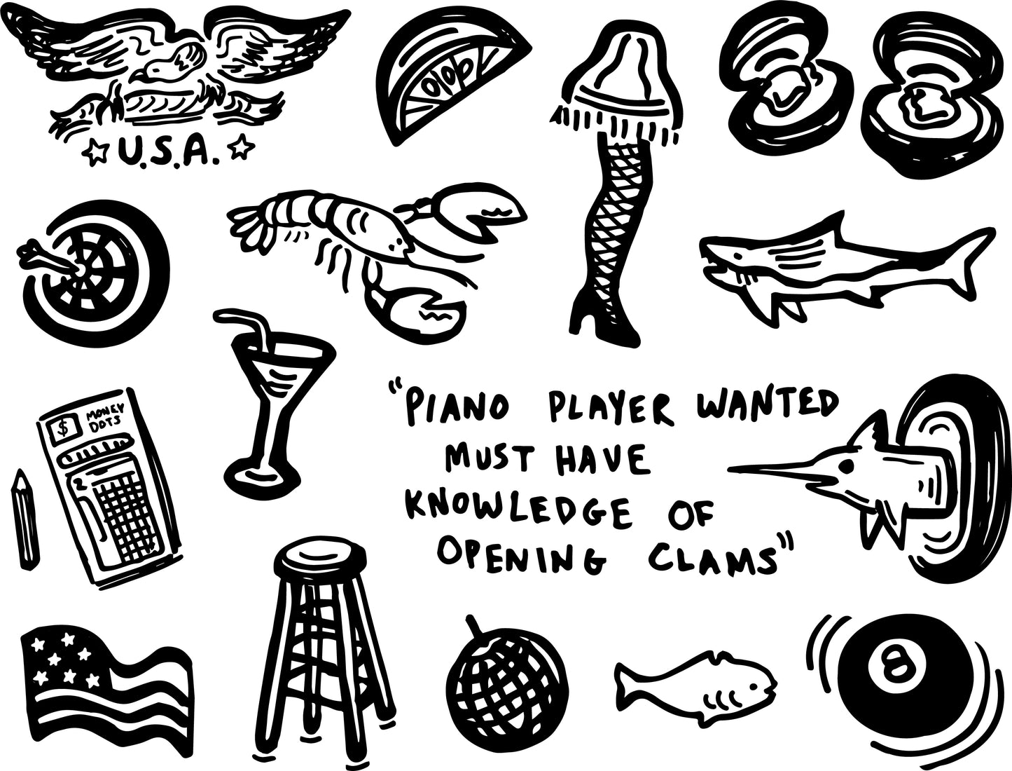 Shagwong Tavern Montauk Collage