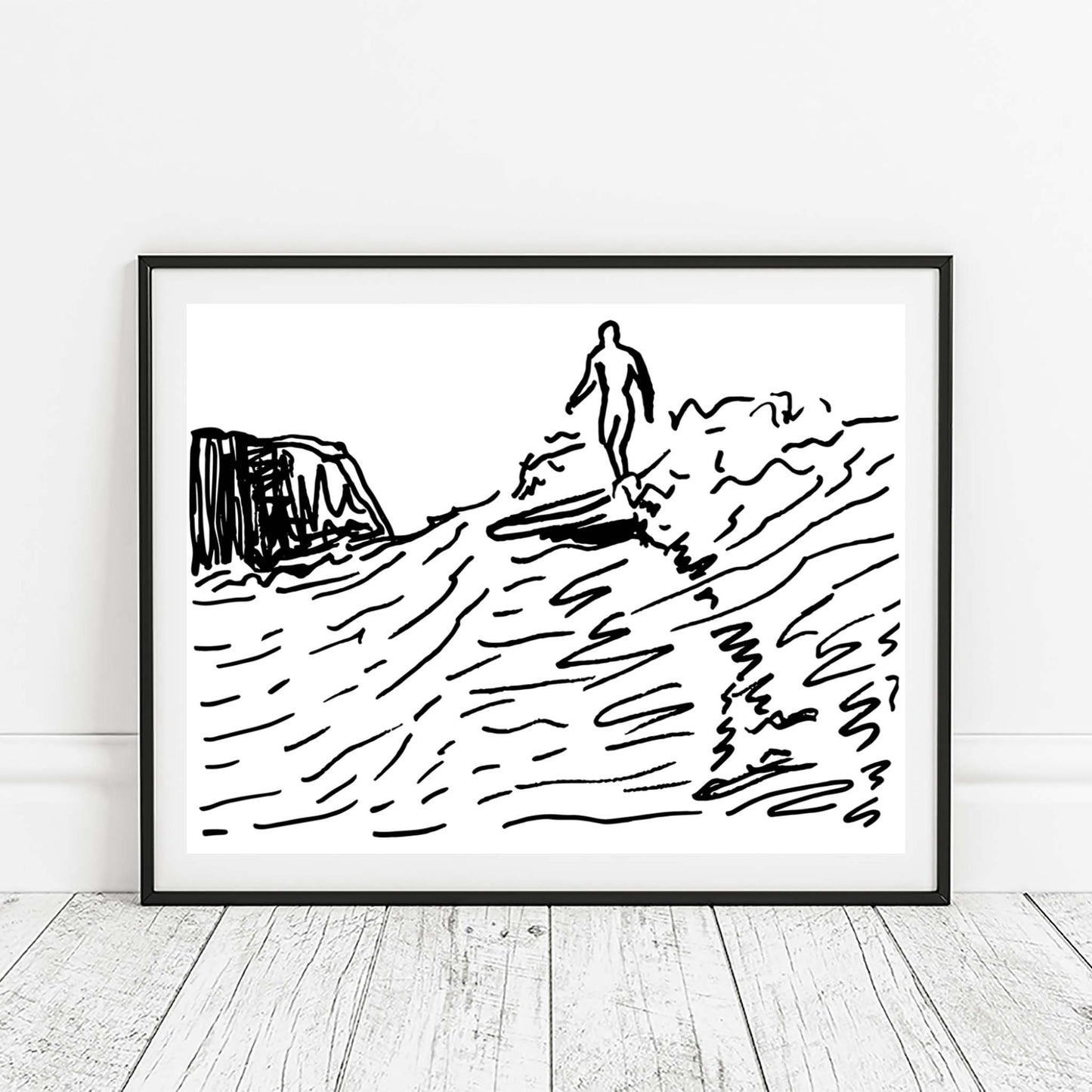 Hawaii Surf Print