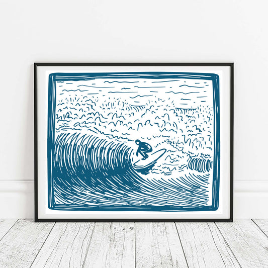 Ripper Surf Print